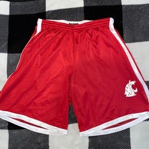Washington State Cougar athletic shorts. Great condition, smoke free home!🙂